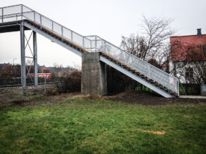 Produktion og montage af bro i Århus