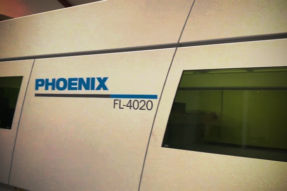 Phoenix FL-4020 laserskærer og fiberskærer